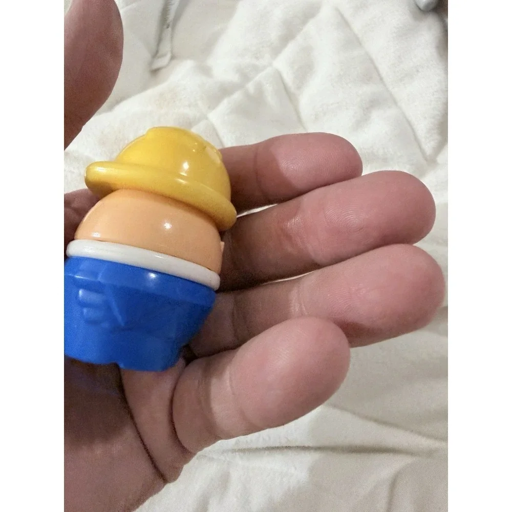 Vintage‎ Little Tikes Toddle Tots Chunky People Figure Construction Worker